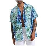 Style hawaïen : les chemises hawaïennes d'été arborent des imprimés floraux tropicaux qui vous permettront de vous démarquer. Les imprimés vifs ajoutent une touche tropicale à ces chemises hawaïennes pour hommes.