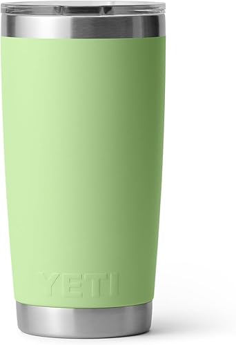Miniatura 92 de YETI Rambler - Vaso de acero inoxidable con aislamiento al vacío de 20 onzas con tapa MagSlider verde azulado (Agave Teal)