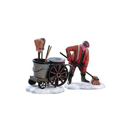 Lemax - Street Sweeper, Set Of 2