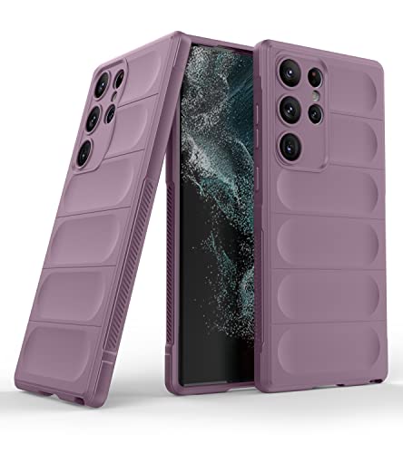 Image of Zapcase Back Case Cover for Samsung Galaxy S25 Ultra 5G | Compatible for Samsung Galaxy S25 Ultra 5G Back Cover | Liquid Silicon Magic Case with Camera Protection | Lavender