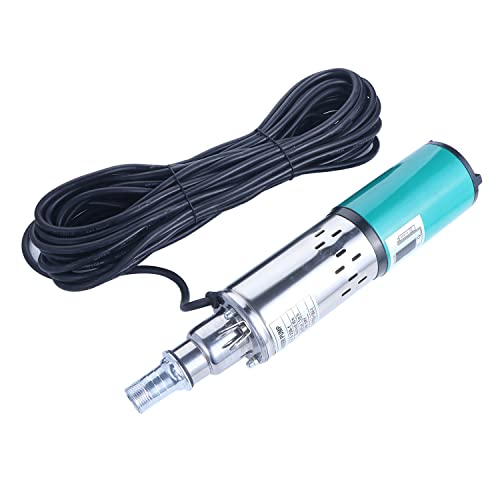 Ulothus Dc 24V Screw Pump 250W 131Ft Lift 396Gph Electric Power Submersible Deep Well Pump Garden Home Agricultural Irrigation Stainless Steel Solar Water Pump #TOP2