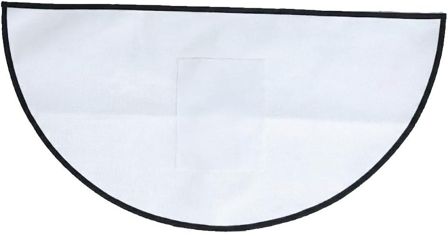 Fireplace Guard - Heat Resistant Protection for Hearth Area - Custom Options Available (Silver, 40 * 24)
