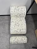 BUMNANA Graffiti Kids Couch Sofa，DIY Colorful Artistic Design, Ultra-Soft Comfort for Toddler Chair, Cute Graffiti Pattern Sofa for Girls and Boys, Comfy Toddlers Chairs for Bedrooms Living Rooms