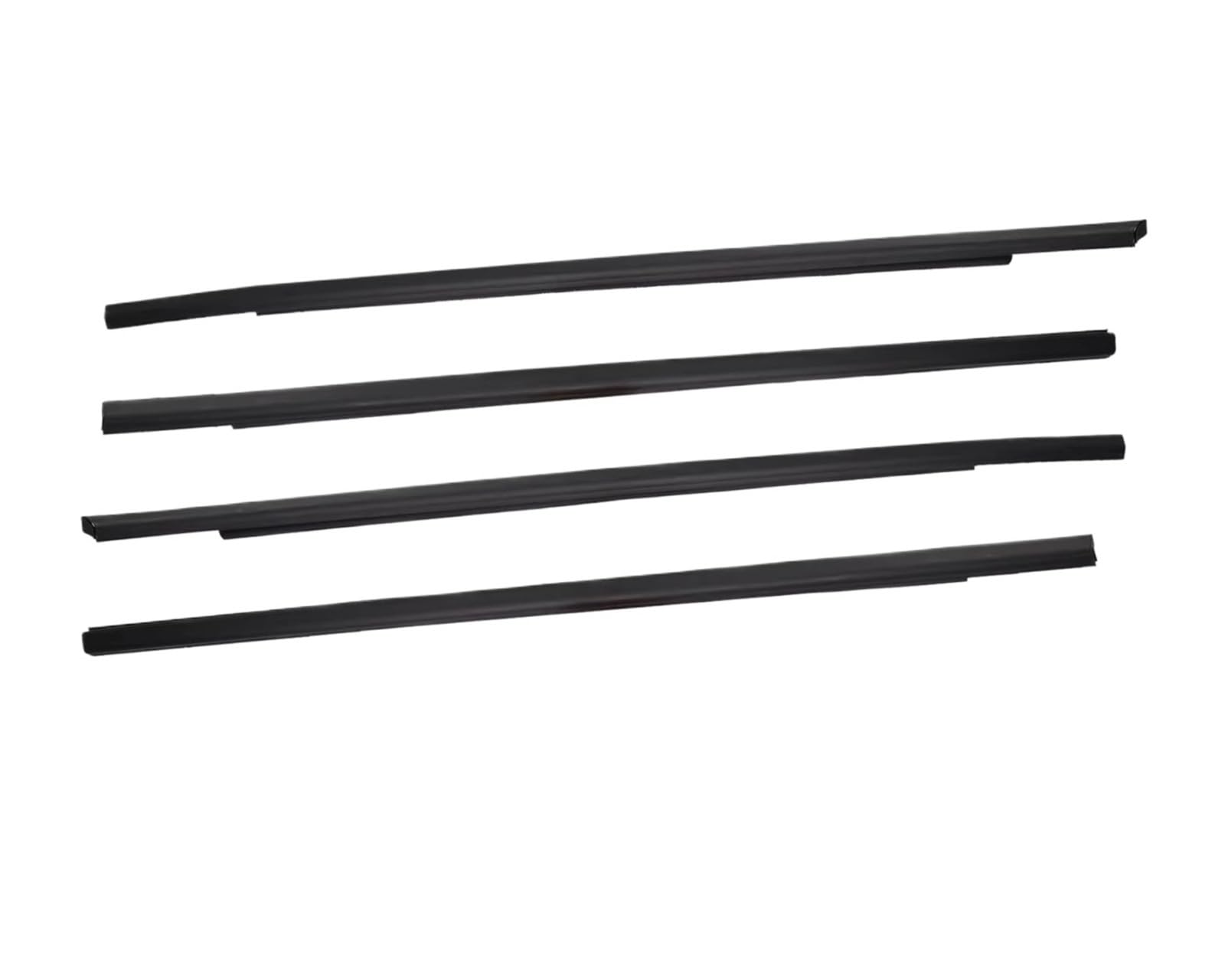 Iukmrt One Color For Civic 2016-2019 Rubber Door Moulding Trim Outer Window Glass Seal Belts Weatherstrip Car Door Seal Protector