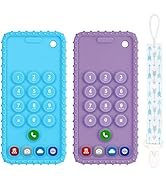 Myvikcar Teething Toys for Babies 0-6 Months, 2Pack of Baby Teething Toys for Babies 6-12 Months,...