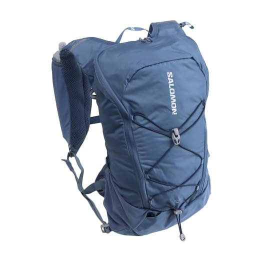 Salomon Unisex Agile 12 set racingryggsäck, blå (öppen blå), 12 L