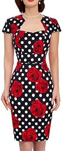 GRACE KARIN Lindo vestido lápis feminino manga cavada tweed vesti...
