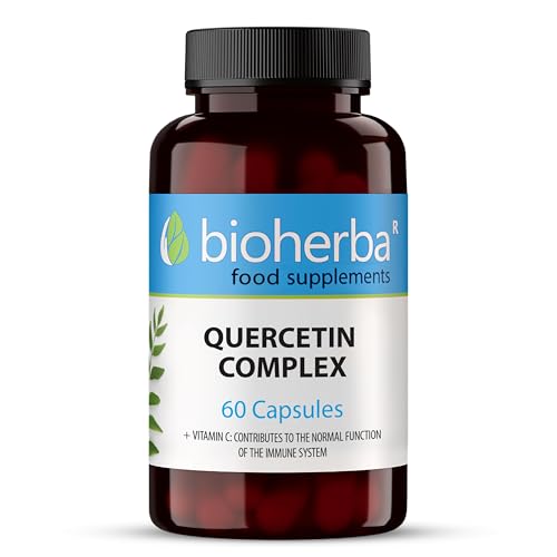 BIOHERBA QUERCETIN Complex 60 Capsules Enhanced with Bromelain and Vitamin C