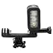 Asixxsix Diving Fill Light, Three Modes Waterproof Portable Compact Diving LED Light, Strong Tightness for Diving Live Broadcast Sports Camera for Hero 4