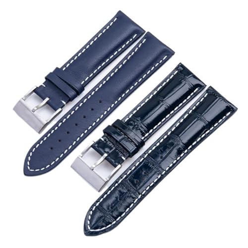 Bracelet montre cuir 24mm anti irritation pour Superocean - 3