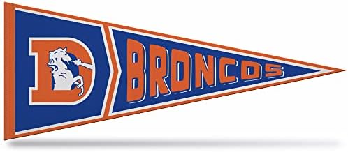 Miniatura 5 de Rico Industries NFL Retro - Alt 12" x 30" Felt Wall Décor Pennant - Great for HomeBed RoomMan Cave Décor