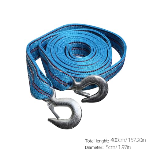 Cable de remolque 5 toneladas reforzado con poliéster y acero antirresonancia para emergencias