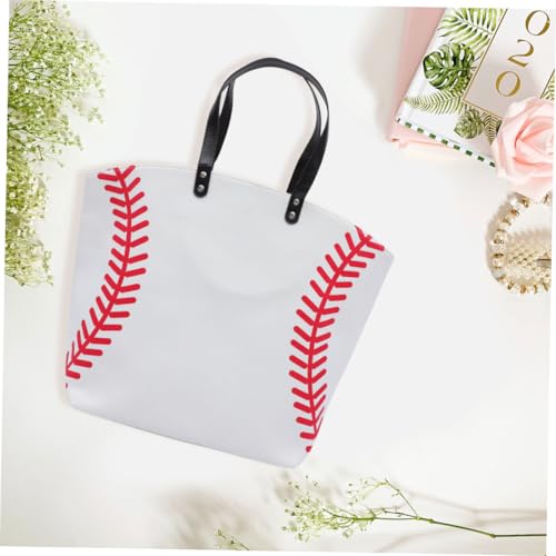 Sac à bandoulière sport en toile résistant grande capacité pour baseball - 3