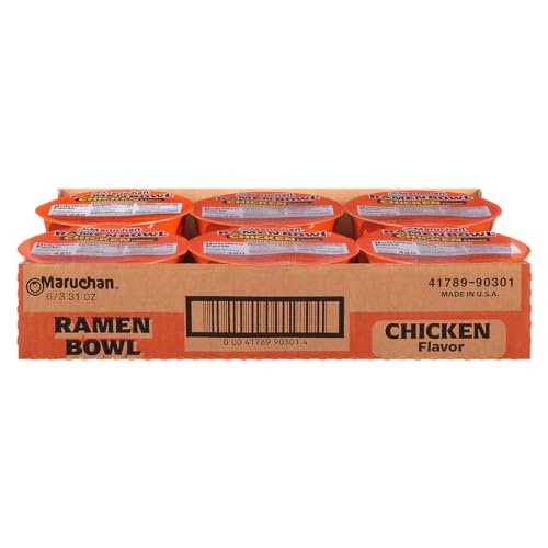 Maruchan Chicken Bowl Microwaveable Ramen 6-Pack