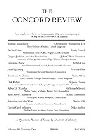 The Concord Review: V30, No. 1, Fall 1086381513 Book Cover