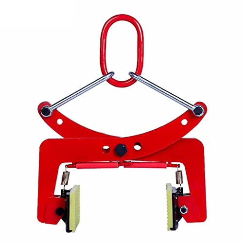 Pince verticale pour plaques de levage en acier et métal réglable