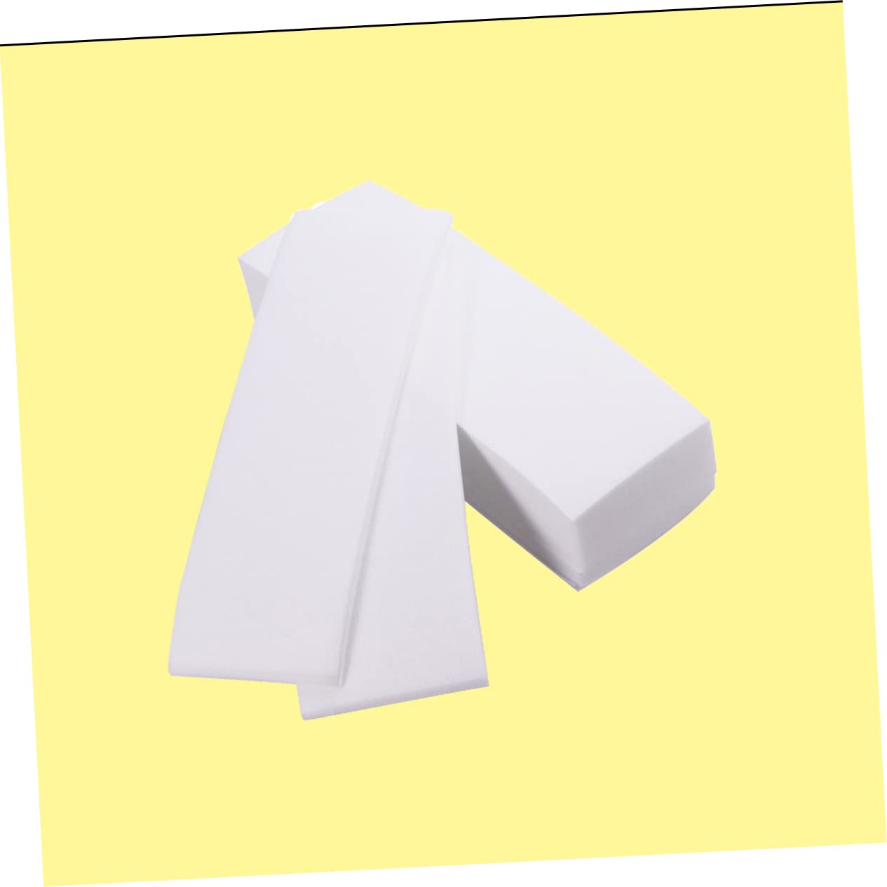 Gogogmee 200pcs Hair Removal Wax Strips Nonwoven Depilatory Paper Soft Wax Paper Men's Hair Removal