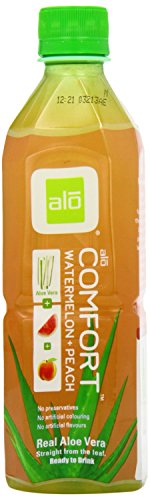 Alo, Juice Aloe Vera Comfort Watermelon Peach, 16.9 Fl Oz