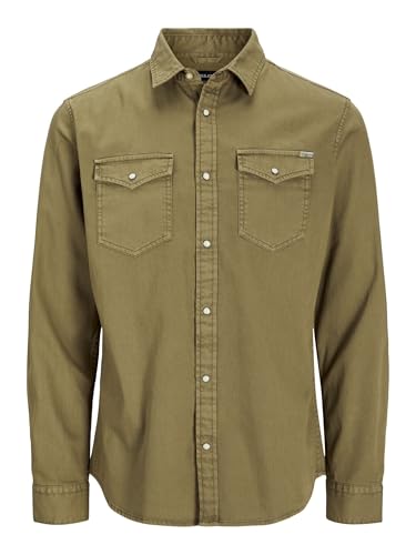 Image of Jack & Jones Men's Jjesheridan Shirt L /S Noos Jjesheridan Shirt L /S Noos (Pack of 1)