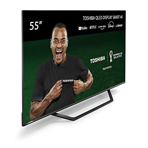 TOSHIBA Tela QLED 55 Pol. 55M550KB Quantum DOT 4K Smart VIDAA - TB001
