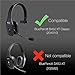 BlueParrot B450-XT Cushion Kit - Includes Foam and Leatherette Replacement Ear Cushions, Four Foam Windscreens (for B450-XT only - 1st Gen Prior to May 2020) VXI-204019-B
