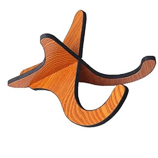 RTEDEATL Stand de Guitare Stand de Guitare en Bois Universel X Style Craché Guitare Rack Portable détachable for… - Les Beatles, Paul McCartney, John Lennon, RIngo Starr, George Harrison