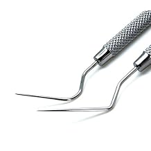 Dental Root Canal Spreader 2 Pcs Set D11 & 2s, Premium Endodontic Carriers Instruments