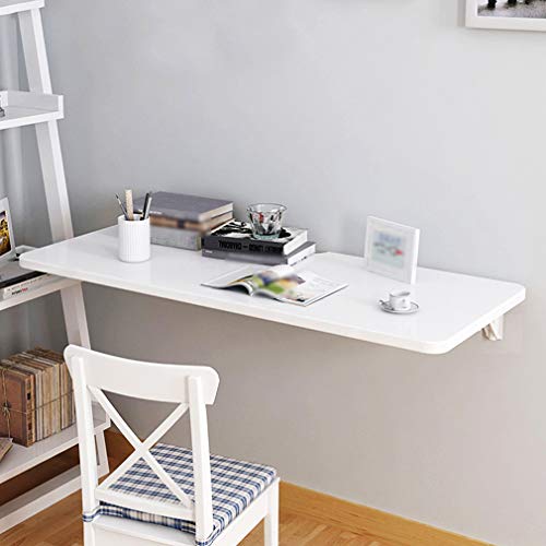 Table de cuisine murale rabattable et bureau informatique flottant 100cm - 5