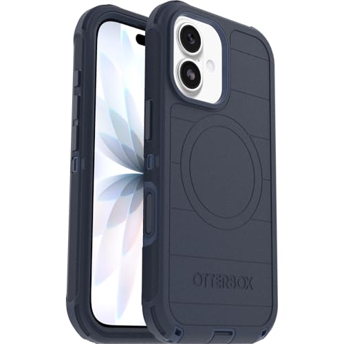 Coque antichoc iPhone 17 MagSafe bleu idéale pour le sport et l'extérieur