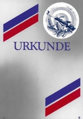 Schießen / 310 / 1110 / Armbrust / PC-Urkunden (170 g/m²) 100 Stk