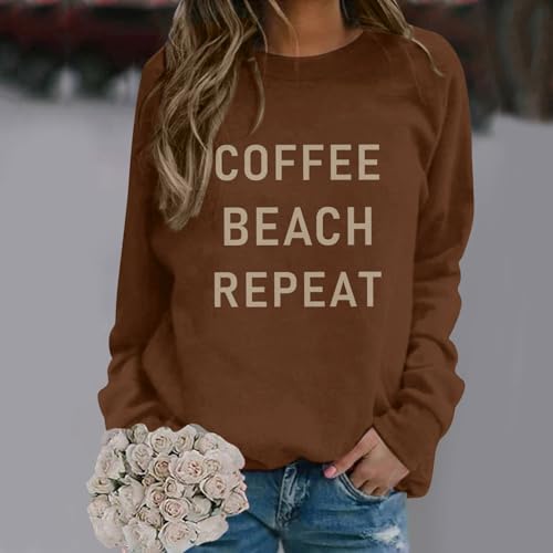 Sweat-shirt imprimé col rond manches longues coupe ample - 2