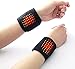 Selbsterwärmende Handgelenkbandagen, Boden Magnettherapie Handgelenkstütze Angepasste Handgelenkschlaufe Handstütze Handgelenkwickel Kompressionsgurt für Arthritis & Tendinitis Sch (2 Pair)