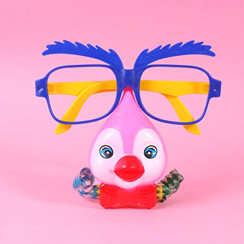 Toyvian Óculos de nariz para bigode de crianças, óculos de disfarce, óculos de sol, novidade com api