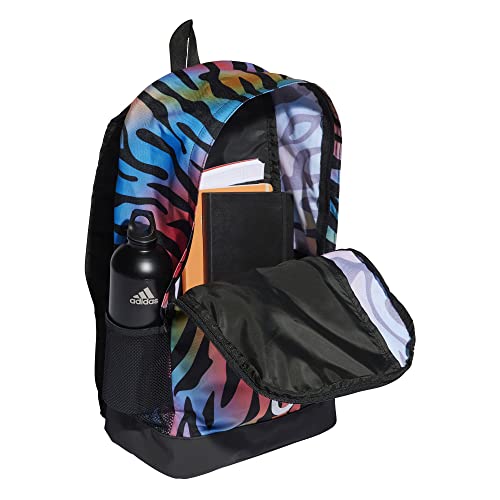 Adidas Mochila feminina Grf Bp, Preto/Rafazu/Rafnar/Semtur (Multicolor), Tamanho único