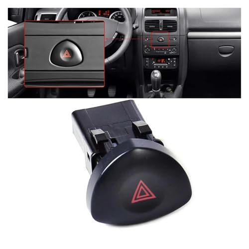 Bouton de feux de détresse réactif pour Clio II Hatchback 2001-2006 - 4