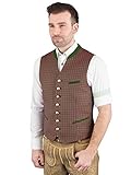 Farbfamilie: Rot Grasegger Trachtenweste Trachtengilet Xander 4N-W rot - 44