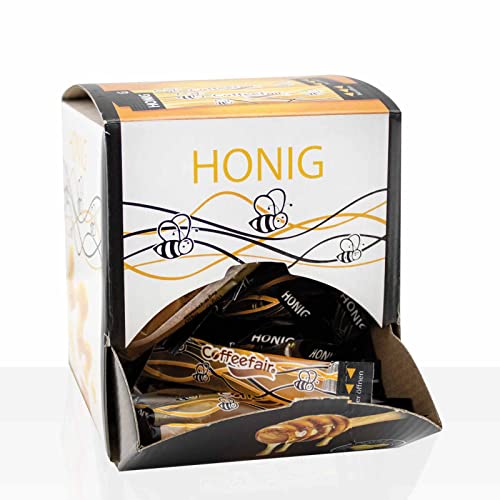 Coffeefair Honig Sticks 100 x 10g Portionssticks Thekendisplay