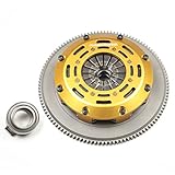 AdlerSpeed Racing Clutch Twin Disc Kit Compatible with Acura RSX Honda Civic Si K20 K24 K-Series Standard WT
