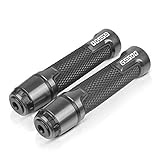Leistung: Die weiche und anti-Vibration gummierte Aluminiumlegierung absorbiert starke Vibrationen und bietet einen hervorragenden Komfort und ein angenehmes Fahrerlebnis.