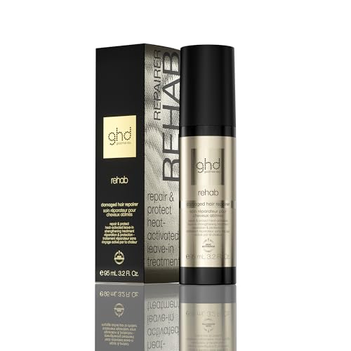 ghd Rehab Damaged Hair Repairer Trattamento senza risciacquo attivato dal calore per riparare & proteggere 95 ml