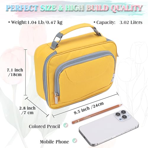 Image of VX VONXURY Large Pencil Case, 54-Slot Colored Pen Pouch 2 Removable Sleeves | Cute Zipper Pencil Bag Organizer, Top Handle, Front Zip Pocket, Durable Fabric for Art Supplies Markers School Travel College