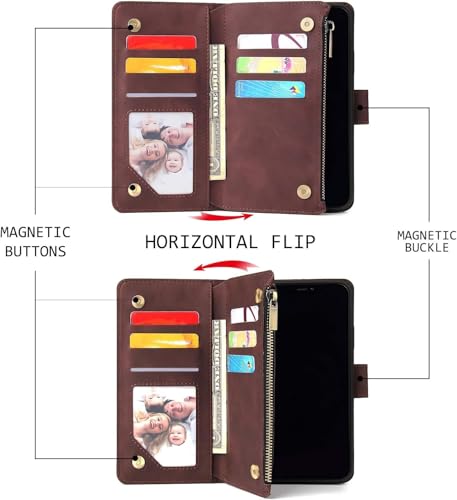 Étui Samsung S25 Edge cuir marron pour libérer vos mains en déplacement - 5