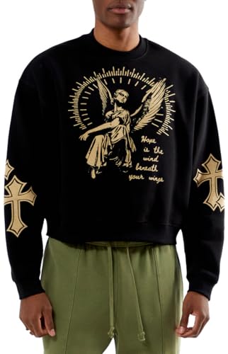 PacSun Men's Hope Cropped Crew Neck Sweatshirt