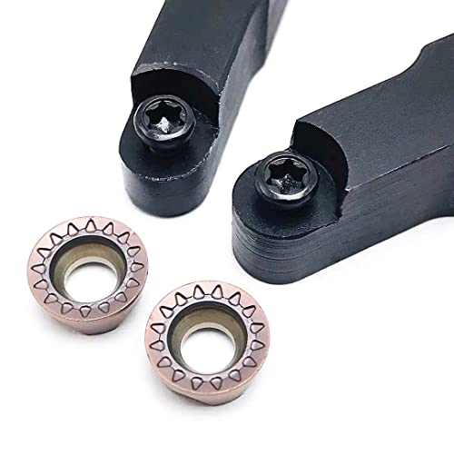 Portaherramientas para torno CNC con 10 fresas de carburo miniatura 3