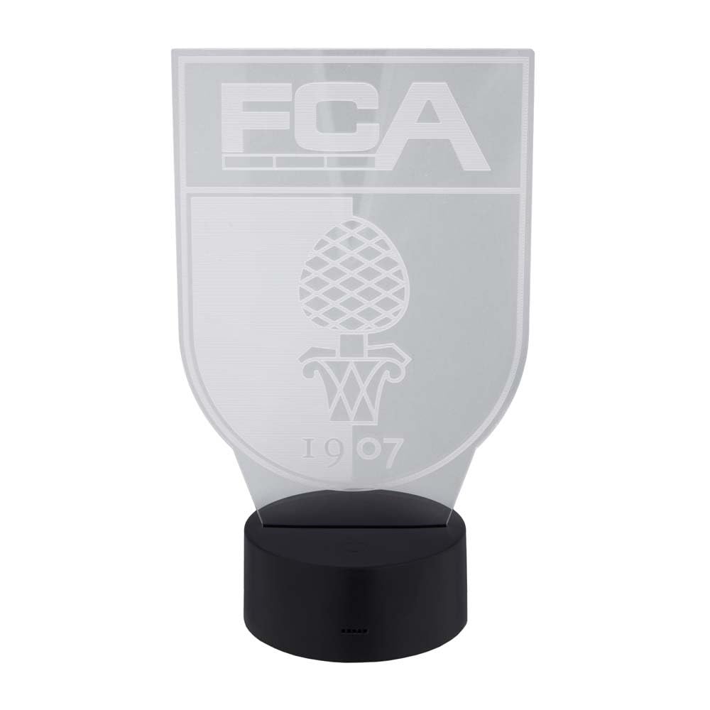 FCA LED Lampe Licht Logo Wappen, 3 Farben, rot, grün, weiß