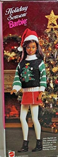Barbie 15583 1996 Holiday Season African American Doll miniatura 2