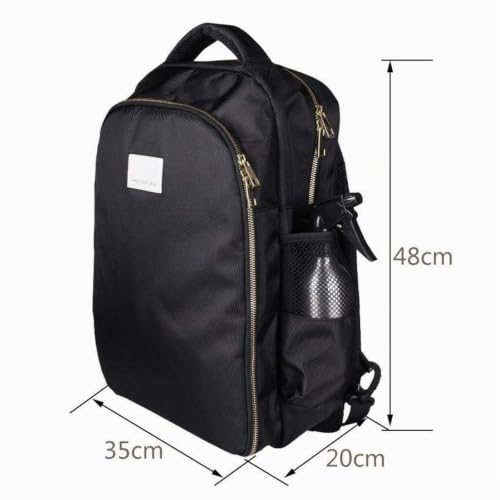 Miniatura 7 de Mochila De Barbero, Herramienta Multifuncional Para Peluquería, Bolsa De Viaje Para Herramientas De Maquillaje, Organizador Para Tijeras Clippers, Mochila Portátil
