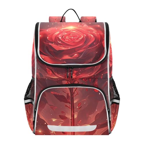 Mochila escolar de rosa de San Valentín un regalo original para estudiantes