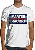 Professional screen printing Martini Racing Logo T Shirt