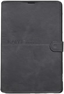 جراب حماية جلد قابل للطي لتابلت هواوي ميت باد 10.8 من كايي، أسود EG-GO-607